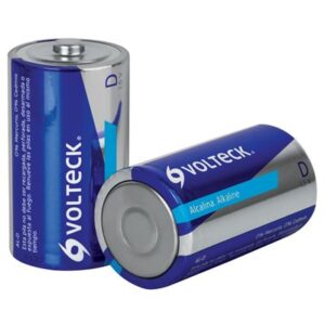 Pila alcalina tamaño d blister con 2 pzas voltech Código: 46318