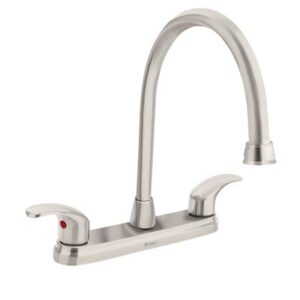 Mezcladora para fregadero manerales palanca satín aqua Código: 45624
