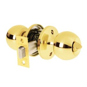 Pomo trubal tubular laton brillante baño hermex basic Código: 23661