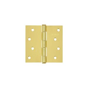 Bisagra latonado cabeza plana 4" par Código: 43239