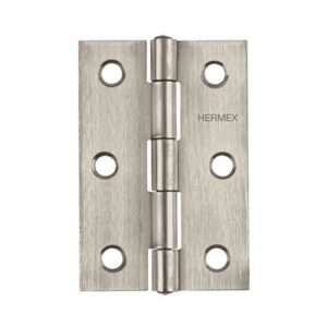 Bisagra rectangular inoxidable 3" par Código: 43203