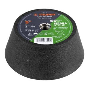 Copa desbaste 5" grano 60 para piedra Código: 13788