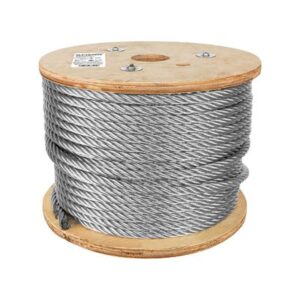 Cable flexible de acero 1/2' 7x19 75 m Código: 48819