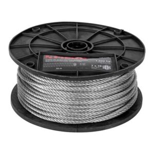 Cable de acero 3/16" flexible Código: 44212