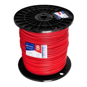 Cable thw 8 rojo x metro Código: 40127