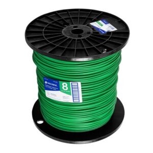 Cable thw 8 verde x metro Código: 40123