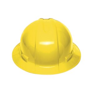 Casco de seguridad amarillo ala ancha Código: 10566