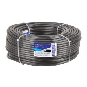 Cable uso rudo 3 conductores calibre 14 rollo de 100 m. Código: 40007