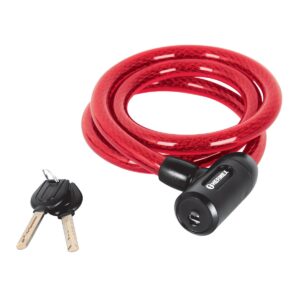 Candado para bicicleta con llave 15 x 1200 mm Código: 43920