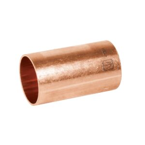 Cople de cobre 3/4" sin ranura Código: 41291