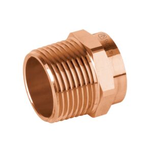Conector de cobre rosca exterior 3/4' basic Código: 47626