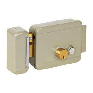 Cerradura electromecanica con boton izq. hermex Código: 47977