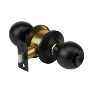 Cerradura pomo negro esfera bano hermex Código: 47911