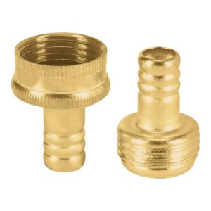 Conector 1/2" macho y hembra pretul Código: 26032
