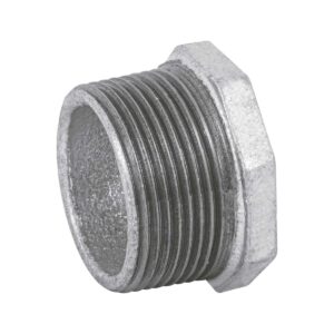 Reduccion bushing acero galvanizado 1-1/4 x 1" Código: 48776