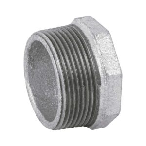Reducción bushing acero galvanizado 1-1/2 x 1/2' Código: 48777