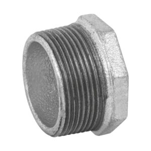 Reducción bushing acero galvanizado 1-1/2 x 3/4" Código: 48778