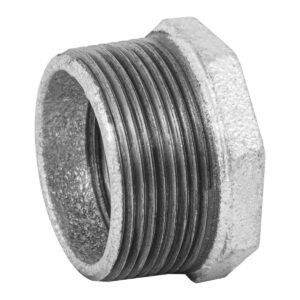 Reduccion bushing acero galvanizado 1-1/2 x 1-1/4" Código: 48780