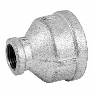 Reducción campana acero galvanizado 1-1/2x1/2' Código: 48764