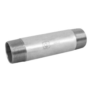 Niple de acero galvanizado 1-1/4x8" Código: 48832