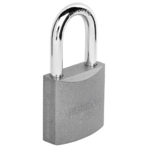 Candado hierro blister 32 mm gancho largo Código: 43794