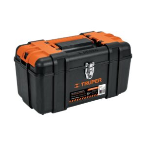 Caja p/herramienta 17" con compartimentos broches metálicos Código: 102434