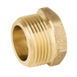 Reducción bushing de latón 3/4' x 1/2' Código: 49062