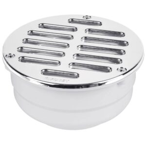 Coladera universal abs 5" rejilla con 3 tornillos Código: 46023