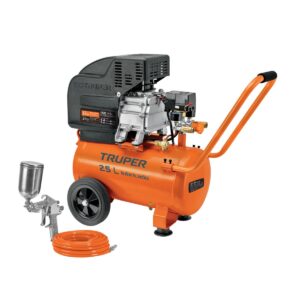 Kit compresor de aire 25i 3hp manguera y pistola Código: 100300