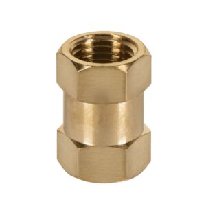 Cople de laton tipo ff cuerda 1/4 npt Código: 19025