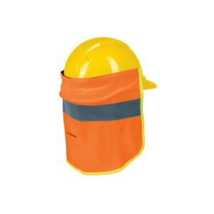 Cubrenuca para casco color naranja 30 cm Código: 12355
