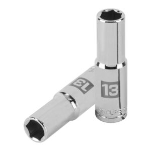 Dado largo de 13 mm 6 puntas cuadro 1/2" Código: 13353