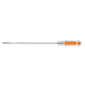 Desarmador plano barra cuadrada mango acetato 1/4 x 9" Código: 14098