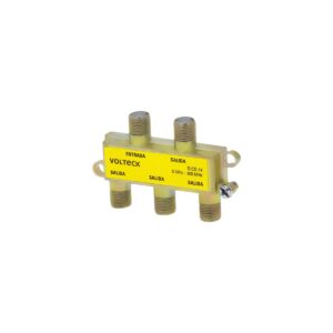 Divisor coaxial de 1 entrada y 4 salidas Código: 48477
