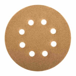 Caja con 5 discos de lija 5" grano 240 lijadora roto-orbital Código: 17959