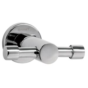 Gancho doble cromado linea element Código: 49667