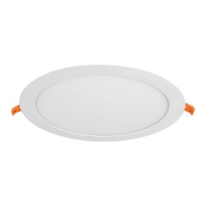 Luminario led slim de empotrar redondo 65k 18w Código: 48548