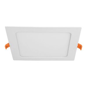 Luminario led slim de empotrar cuadrado 65k 12w Código: 48541