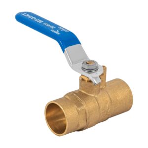 Valvula de esfera de laton soldable 3/4" Código: 49007