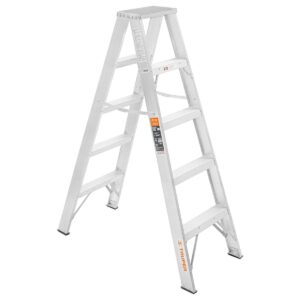 Escalera de tijera doble tipo ll 4 escalones Código: 10495