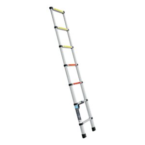 Escalera telescópica 7 peldaños tipo ii capacidad 175kg Código: 101903