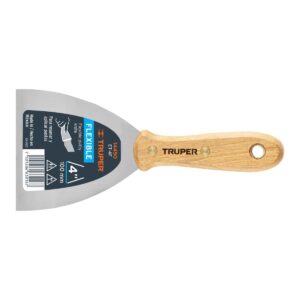 Espatula flexible mango de madera 4" Código: 14450