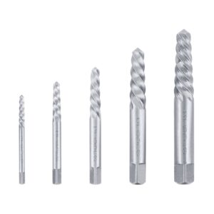 Juego extractores de tornillos 5 piezas Código: 14512