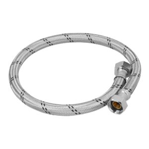 Manguera flexible p/boiler 1/2x3/4" 40cm acero inoxidable Código: 49131