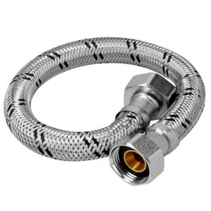 Manguera flexible 3/4" 80 cm acero Código: 49133