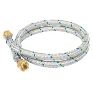 Manguera flexible para gas 100 cm aluminio Código: 49138