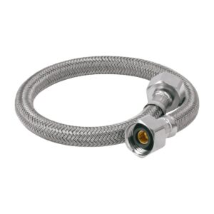 Manguera flexible para lavabo 40 cm vinilo Código: 49178