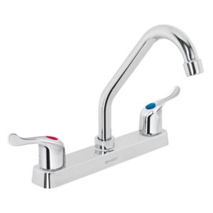 Mezcladora plastica para fregadero cuello corto palanca Código: 45514