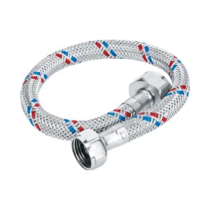 Manguera flexible para wc 35 cm aluminio pretul Código: 26022