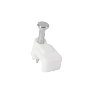 Grapa blanca plano 3x6mm bolsa Código: 43044